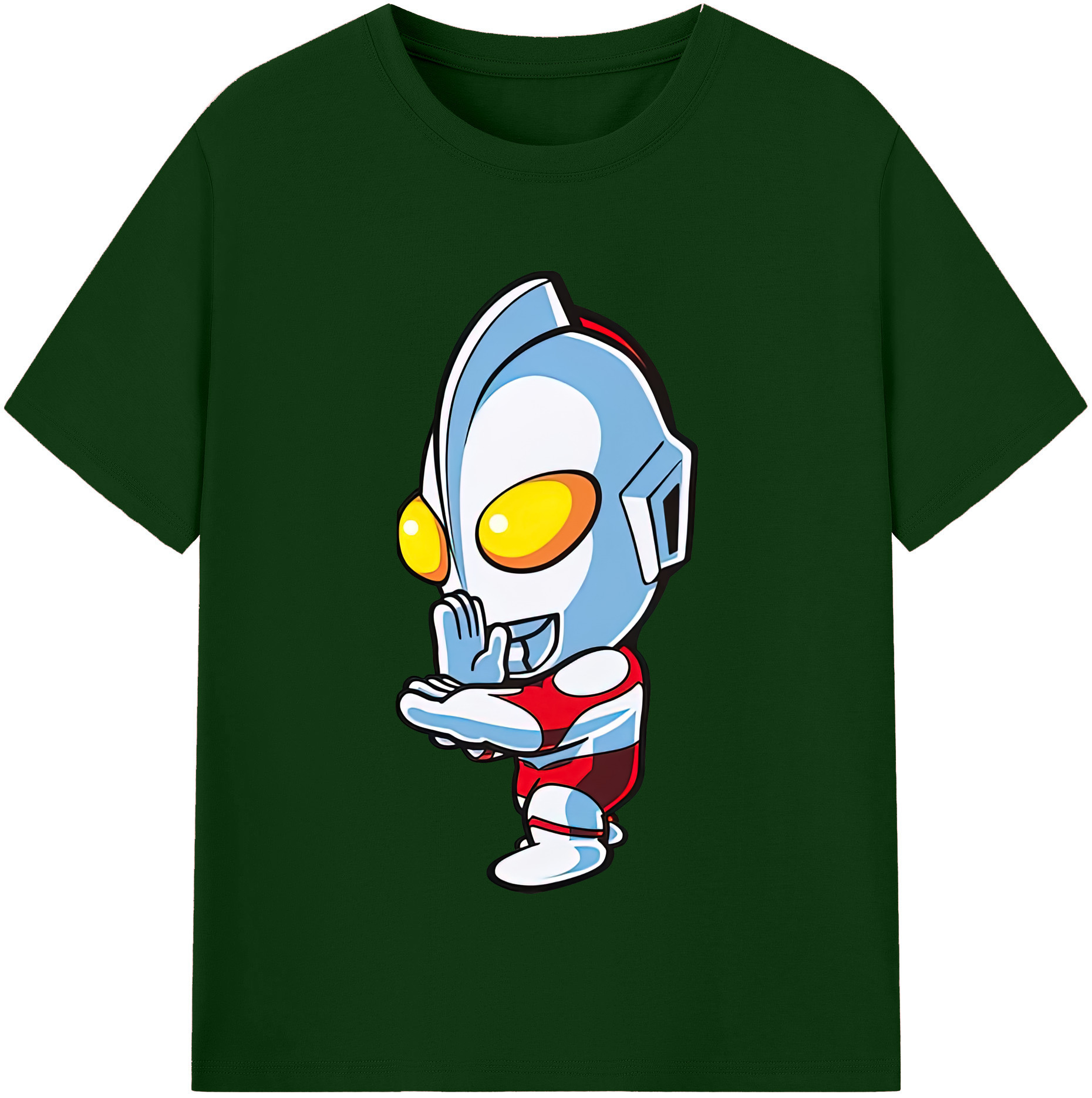 （画像用） ウルトラマン Ultraman 綿100％半袖Tシャツ（フロントプリント）